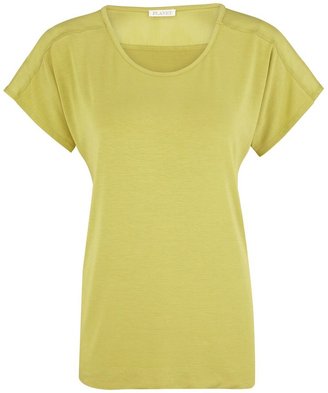 House of Fraser Planet Apple silk trim jersey top