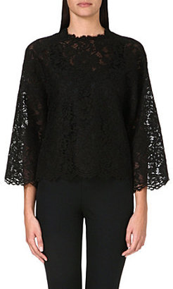 Valentino Long-sleeved lace top