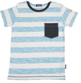 Joee Tween Claesen's Light Blue Stripes Boys T-Shirt