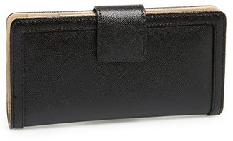 Halogen 'Victoria' Saffiano Leather Wallet