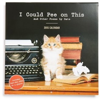 Chronicle Books 'I Could Pee on This' 2015 Wall Calendar