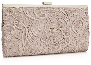 Accessorize Lace Overlay Clutch
