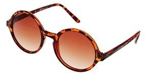 Jeepers Peepers Round Sunglasses - Brown