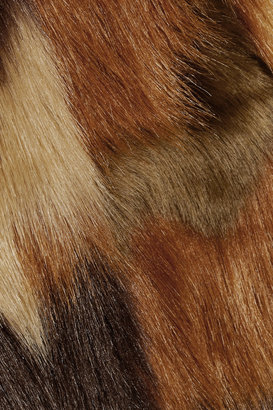 MICHAEL Michael Kors Camouflage faux fur coat