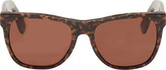 Super Brown Tortoiseshell Havana Materica Sunglasses