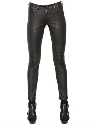Burberry Nappa Leather Trousers
