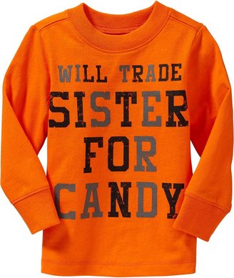 Old Navy "Will Trade Sister For Candy" Tees for Baby