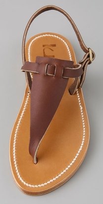 K. Jacques Cyrus Broad Thong Sandals