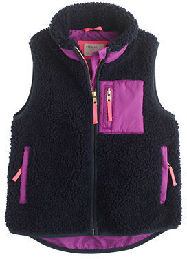 J.Crew Girls' cozy fleece vest