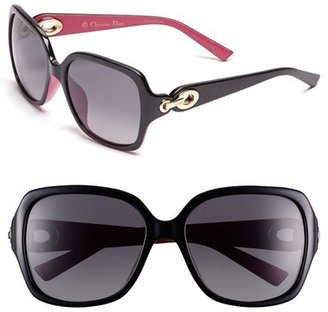 Christian Dior 57mm Polarized Sunglasses