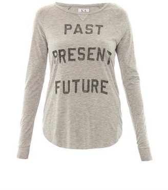 Zoe Karssen Past Present Future-print T-shirt