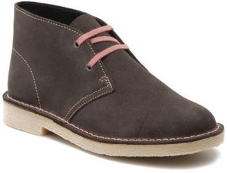 Clarks Boys/Girls Premium Leather Suede Junior Lace-Up Shoes/Boots - 6 Colours