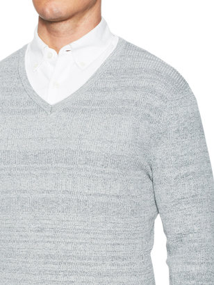 Black Fleece Contrast Trim Sweater