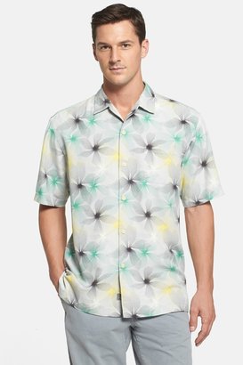Tommy Bahama 'Etch-A-Bloom' Silk Camp Shirt