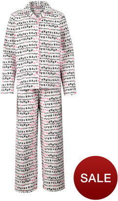 Free Spirit 19533 Freespirit Girls Brushed Cotton Printed Pyjamas
