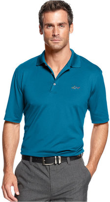 Greg Norman for Tasso Elba Big and Tall Golf Shirt, 5 Iron Performance Polo