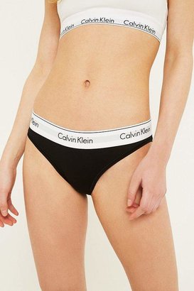 Calvin Klein Modern Cotton Black Knickers