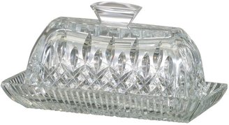 Waterford Lismore covered butter dish