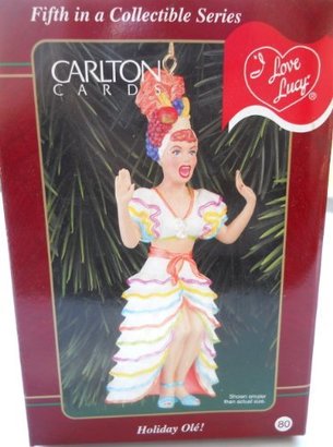 Carlton Cards "I Love Lucy" Christmas Ornament - Holiday Ole'
