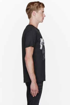 Marc by Marc Jacobs Charcoal grey ursa major print t-shirt
