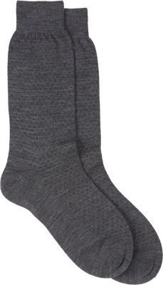 Brioni Pointelle Mid-Calf Socks