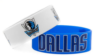Aminco Dallas Mavericks 2-Pack Wide Bracelets