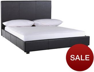 Silentnight Zeus Faux Leather Bed Frame With Optional Mattress