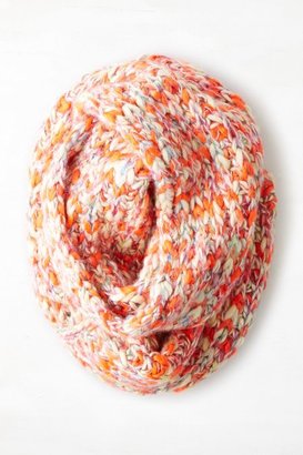 American Eagle Outfitters Orange Marled Loop Scarf, Womens One Size