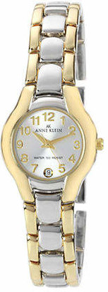 Anne Klein Two Tone Shiny Round Watch-TWO TONE-One Size