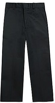 JCPenney French Toast Twill Double-Knee Flat-Front Pants – Boys 4-7