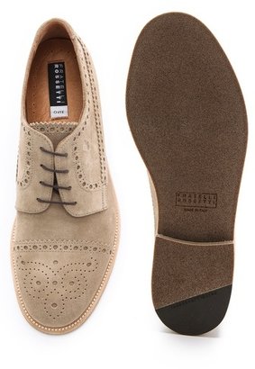 Fratelli Rossetti Suede Derby Cap Toes