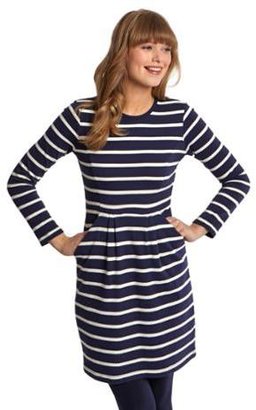 Joules Clothing Joules Thurwell Jersey Sweater Dress French Navy Multi Stripe