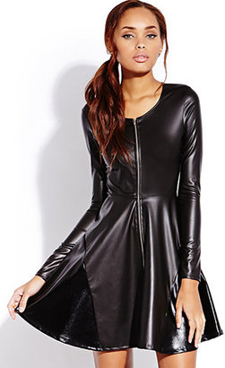 Forever 21 Street Chic Faux Leather Dress