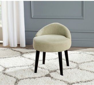 Safavieh Mid-Century Modern Brinda Green Mist Petite Vanity Chair - 16.1" x 16.5" x 19.7"