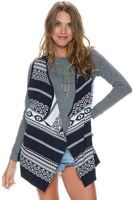 Swell Layered Printed Knit Vest