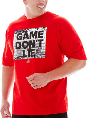 adidas Game Dont Lie Graphic Tee-Big & Tall