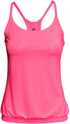 H&M Yoga Tank Top - Neon pink - Ladies