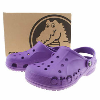 Crocs womens purple baya sandals