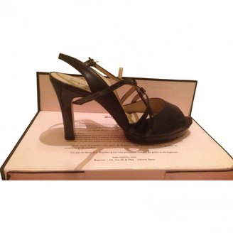 Repetto Black Leather Heels