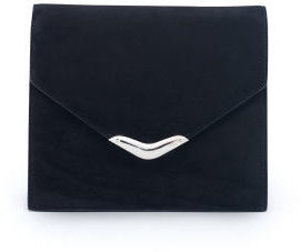 Ralph Lauren Metal-Tipped Envelope Clutch