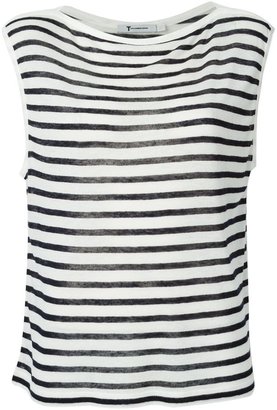 Alexander Wang T BY striped top