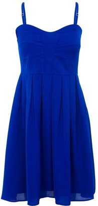 House of Fraser Whistle & Wolf Electric blue babydoll dress