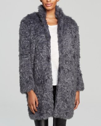 Charles Henry Coat - Faux Fur Cocoon
