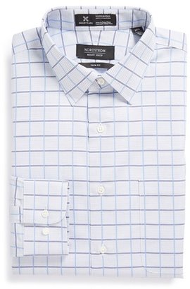 Nordstrom Smartcare™ Wrinkle Free Trim Fit Check Dress Shirt