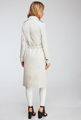 Forever 21 Classic Belted Trench Coat