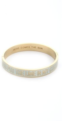 Kate Spade You Put the Lime in the Coconut Hinged Bangle