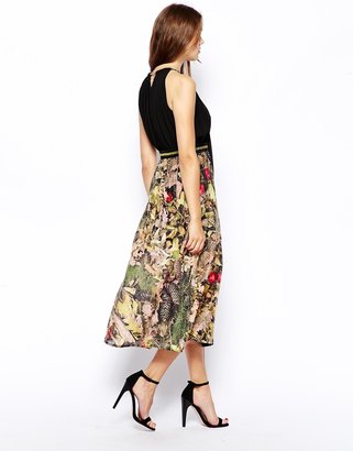 Traffic People Blooms of the Forest Silk Dress