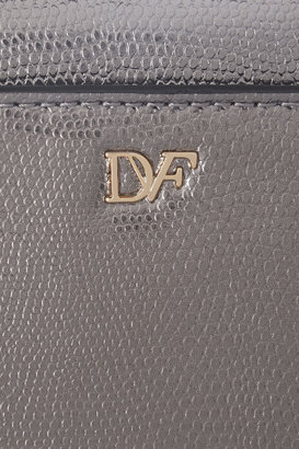 Diane von Furstenberg 440 Envelope lizard-effect leather clutch