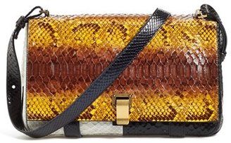 Proenza Schouler 'Courier' Genuine Python Crossbody Bag