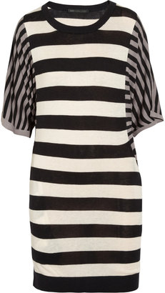 Marc by Marc Jacobs Helga striped cotton-blend sweater dress